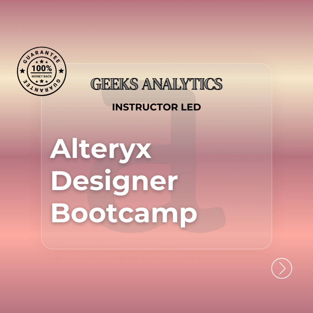 Beginner to Advanced: Alteryx Designer Bootcamp