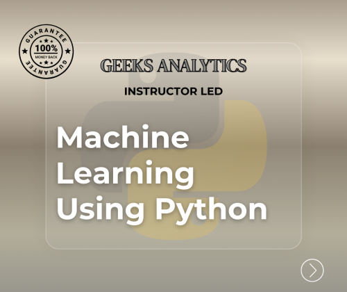 Beginner to Advanced Machine Learning Using Python